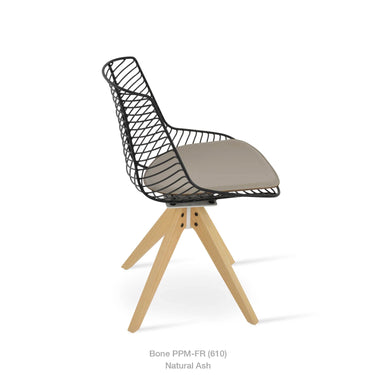 Tiger Pyramid Swivel Chair by SohoConcept - New