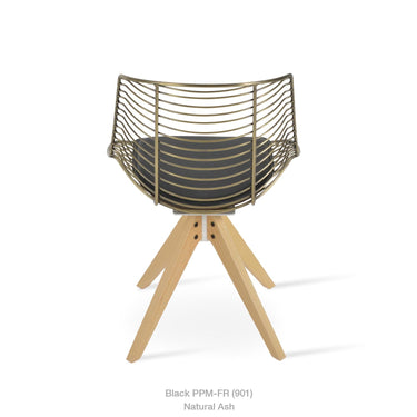 Tiger Pyramid Swivel Chair by SohoConcept - New
