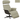 Conform Sweden ergonomic recliner chair with adjustable backrest and footstool in cement leather finish