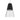 Besa Lighting Timo 6 mini pendant with clear glass shade and black accent, warm LED lighting for kitchen island and dining spaces