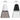 Contemporary Besa Lighting Timo 6 pendant with modern glass shade and soft ambient illumination