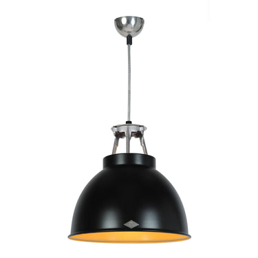 Original BTC Titan Size 1 Pendant in Black with Bronze Interior – detail 5