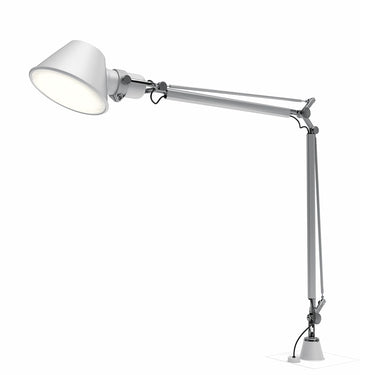 XL outdoor floor lamp with fixed support – Tolomeo XXL 47W LED for commercial patios, hotels, and luxury residences