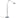 Tolomeo Classic LED floor lamp with motion sensor and adjustable aluminum arm by Artemide