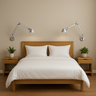 Tolomeo Mini LED adjustable wall lamp with aluminum S bracket by Artemide, modern task and reading light