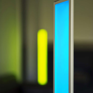 Slim LED floor mood light for ambient home and office illumination