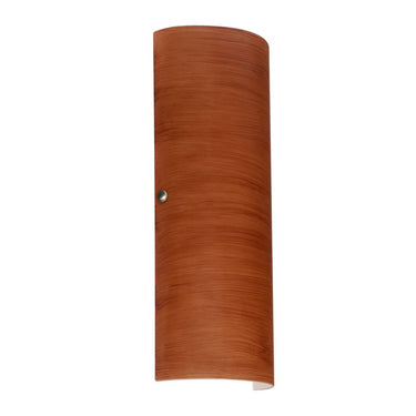 Besa Lighting Torre 18 cherry glass wall sconce featuring a sleek modern design for bathrooms, hallways, and living spaces.