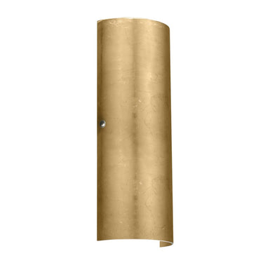 Besa Lighting Torre 18 wall sconce featuring decorative gold foil glass and sleek modern styling for residential interiors.