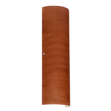 Modern Besa Torre 22 ADA wall light featuring a Cherry glass shade for residential and hospitality spaces