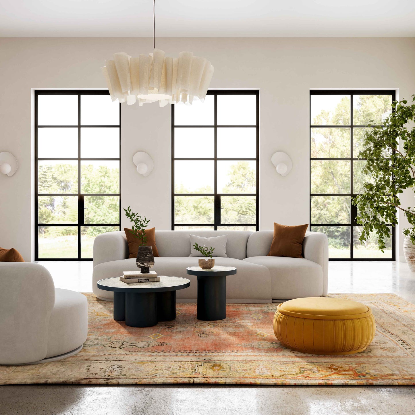 Tov Furniture Fickle Grey Velvet 2-Piece Modular LAF Sofa