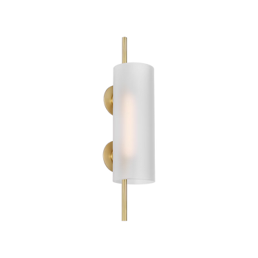 Trace 18 Wall Sconce by Visual Comfort in Hand Rubbed Antique Brass