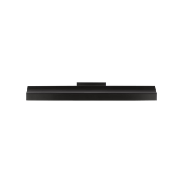 Slim bronze wall-mounted picture light for gallery-style lighting