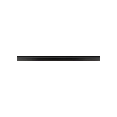 Bronze LED art light for large artwork with warm 2700K illumination