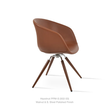 Tribeca Carrot Swivel Armchair by SohoConcept - New
