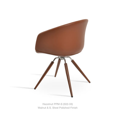 Tribeca Carrot Swivel Armchair by SohoConcept - New
