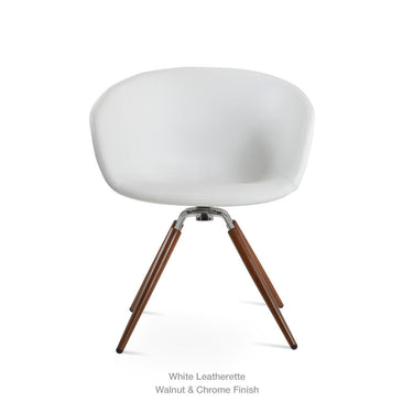 Tribeca Carrot Swivel Armchair by SohoConcept - New
