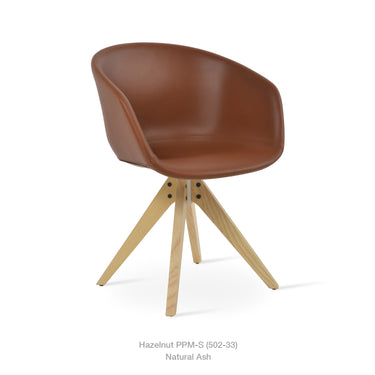 Tribeca Pyramid Swivel Armchair by SohoConcept - New