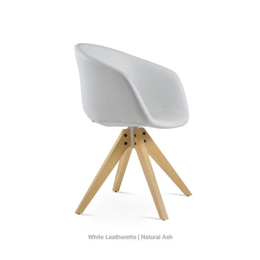 Tribeca Pyramid Swivel Armchair by SohoConcept - New