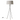 Contemporary Santa and Cole floor lamp with Bretona stripe detail