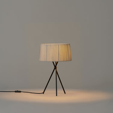 Santa & Cole Bretona stripe shade lamp for living room