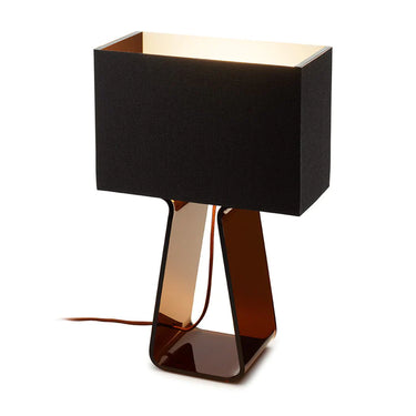 Tube Top 14 Modern Mesh Table Lamp with Acrylic Base by Pablo Designs