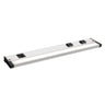 Maxim Lighting CounterMax 5K 18" LED Under Cabinet w 3 Prong Satin Nickel