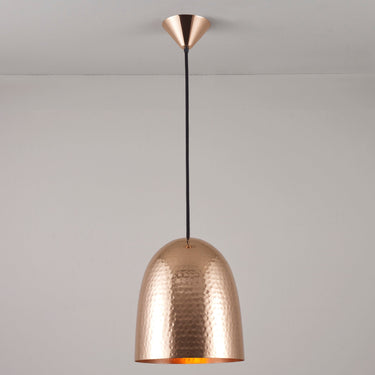 Original BTC Stanley Medium Pendant in Hammered Copper – detail 5