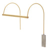 House of Troy Ultra Slim-Line 15" LED Satin Brass Plug-In Picture Lights