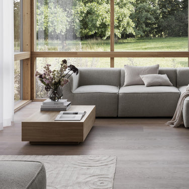 Uzu Viscose Area Rug Beige Blomus 67020