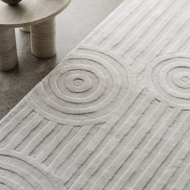 Uzu Viscose Area Rug Zinc Blomus 67026
