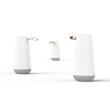 Uma Mini Sound Lantern 3-Pack by Pablo – three glowing fabric lanterns – view 3