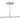Satin Nickel MonoRail Center Power Feed, Single-Feed by Visual Comfort, seen in a system