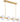 Laurel Large Italian Glass Linear Chandelier by Kelly Wearstler for Visual Comfort - angle view