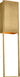 Alude 36 Brass Outdoor Wall Sconce by Mick De Giulio for Visual Comfort - angle