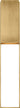 Alude 45 Brass Outdoor Wall Sconce by Mick De Giulio for Visual Comfort - angle