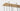 Eaves 18 Light Linear LED Chandelier by Visual Comfort Modern - brass close-up detail view