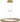 Ashok 31 Chandelier by Sean Lavin in Hand-Rubbed Antique Brass, slightly raised view of the wood ring and the brass collar on the three cables