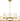 Sagrada 36 Two-Tier Chandelier by Sean Lavin in Hand-Rubbed Antique Brass, two tiers of lit crystal rods on a brass ring