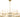 Sagrada 60 Two-Tier Chandelier by Sean Lavin in Hand-Rubbed Antique Brass, side view of the lit crystal rods and ring
