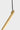 Mizu 33 Chandelier by Sean Lavin in Hand-Rubbed Antique Brass, close view of the lit acrylic lightguide