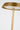Underside of the Hand-Rubbed Antique Brass Tepa shade