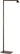 Midrand Crystal 42 floor lamp in Bronze, three-quarter view