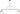 Leano 61 Linear Chandelier by Sean Lavin in Bronze, full front view of the chandelier