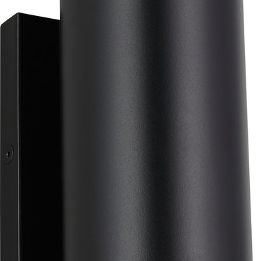 Pressa Round Medium Wall-Wash Outdoor Sconce - angle