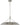 Sospeso X-Large Pendant by Sean Lavin in Polished Nickel, closer view of the lit pendant
