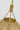 Sospeso Dome X-Large Pendant by Sean Lavin in Natural Brass, second detail view