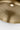 Shanti Grande Pendant by Sean Lavin in Natural Brass, close view of the layered rims of the shade
