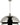 Shanti Grande Pendant by Sean Lavin in Polished Nickel, full view of the pendant from a slightly different angle