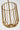 Sanchi Large Pendant by Sean Lavin in Polished Antique Brass, close view of the hammered rim at the top of the basket