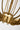 Sanchi Large Pendant by Sean Lavin in Polished Antique Brass, close view of the base of the basket and the LED light source